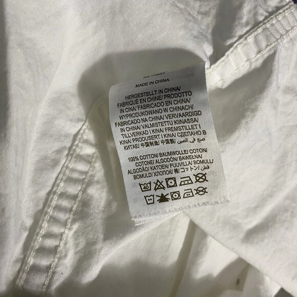 Boden White Long Sleeve Regular Fit Casual Dress Button Up Shirt Size 2XL XXL - Picture 6 of 6